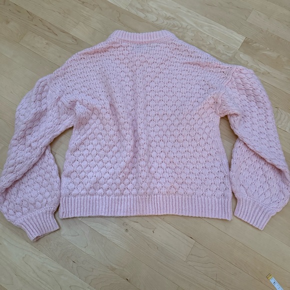 a new day Light Pink Textured Crew Neck Sweater - Picture 5 of 5